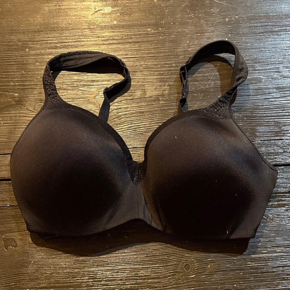 Warner's Classic Black Bra